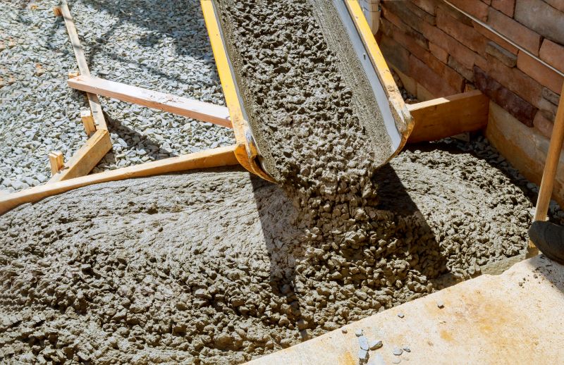 Cement Wall Pouring